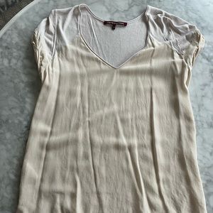 Cream summer top